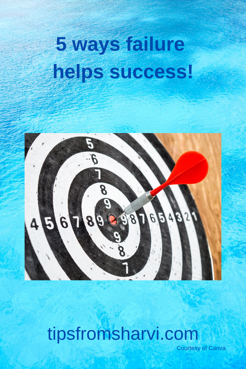 5 ways failure helps success! – Tips from Sharvi